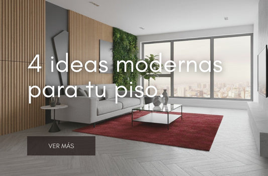 Ideas para dar vida a tus espacios con acabados modernos