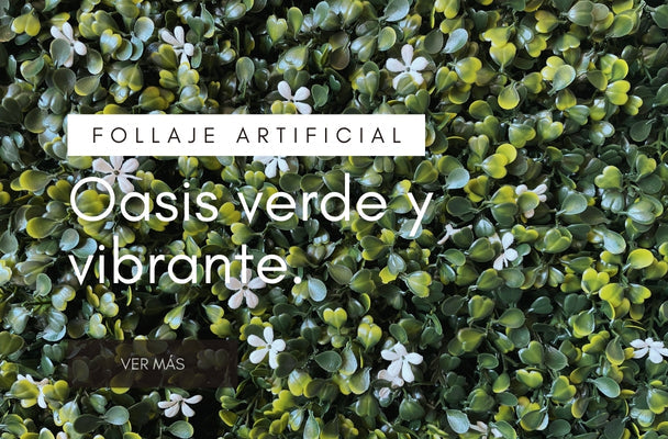 Puro de follaje verde