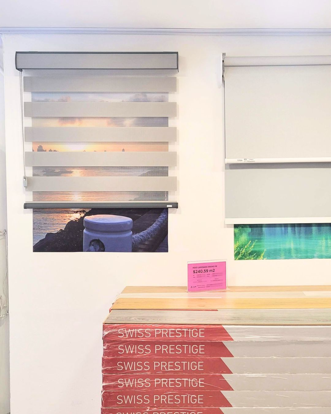 Producto de cortinas y persianas ajm pisos
