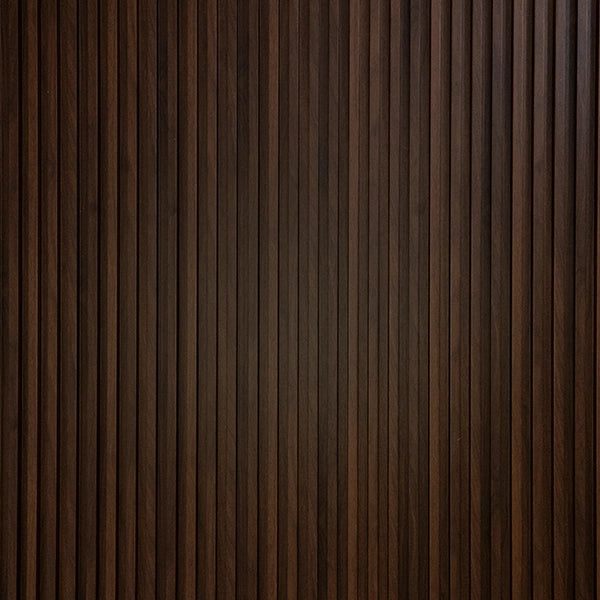 Panel Corrugado Wall Panel Dark Walnut (Lambrin).