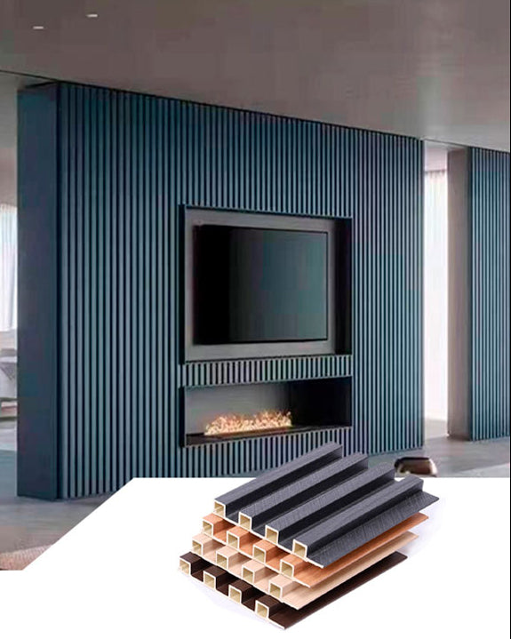 Corrugated Panel Natural Wall Panel (Lambrin)