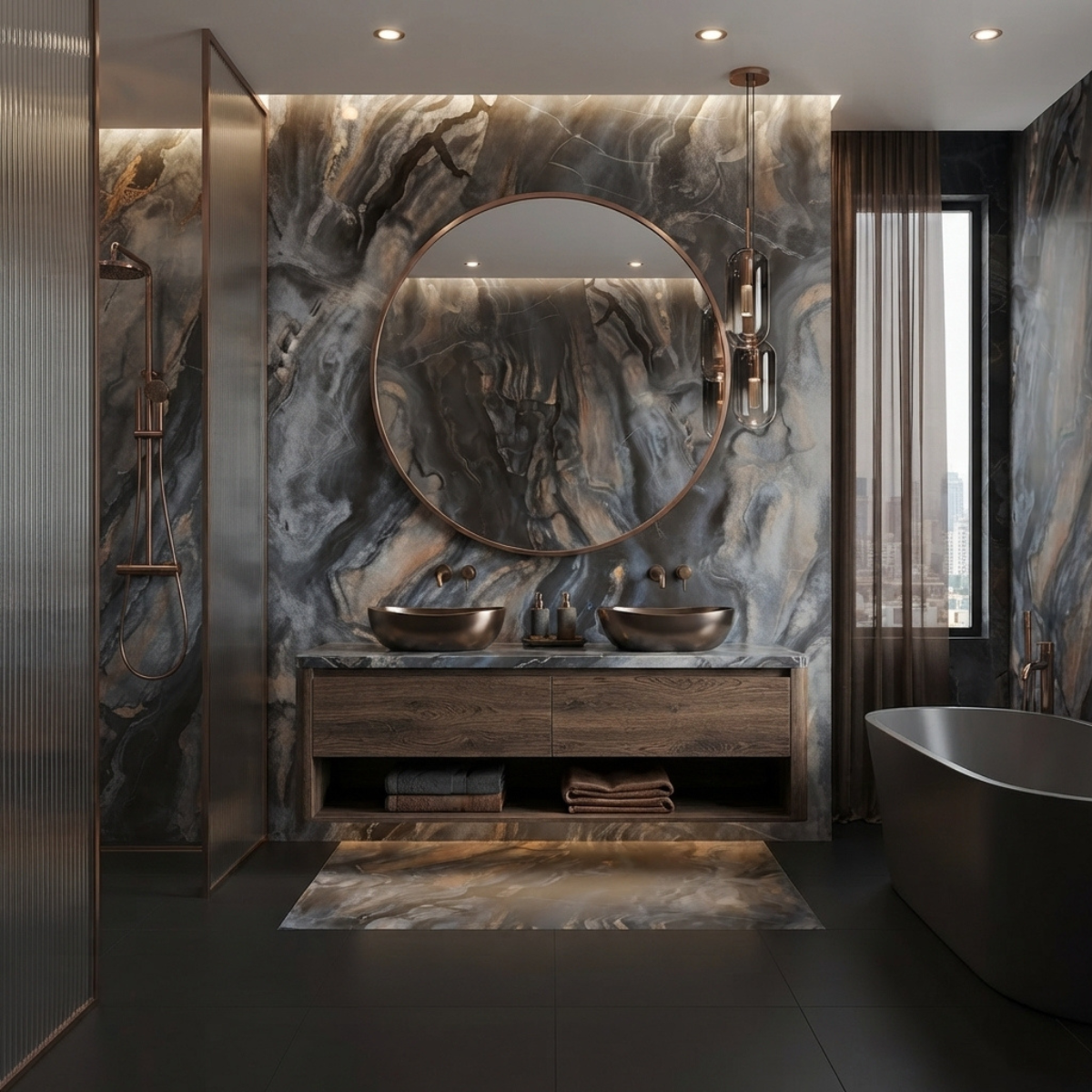 White Marble Wall Panel
