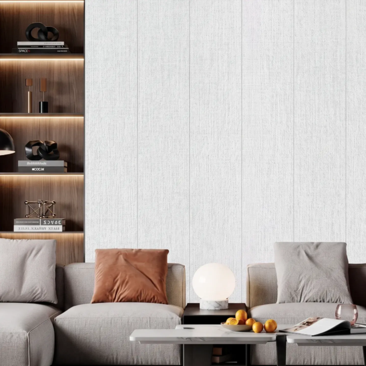 Panel PVC Laminado Interior Teknowoods Ivory Elm