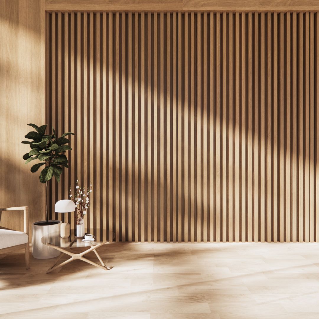 Corrugated Panel Natural Wall Panel (Lambrin)