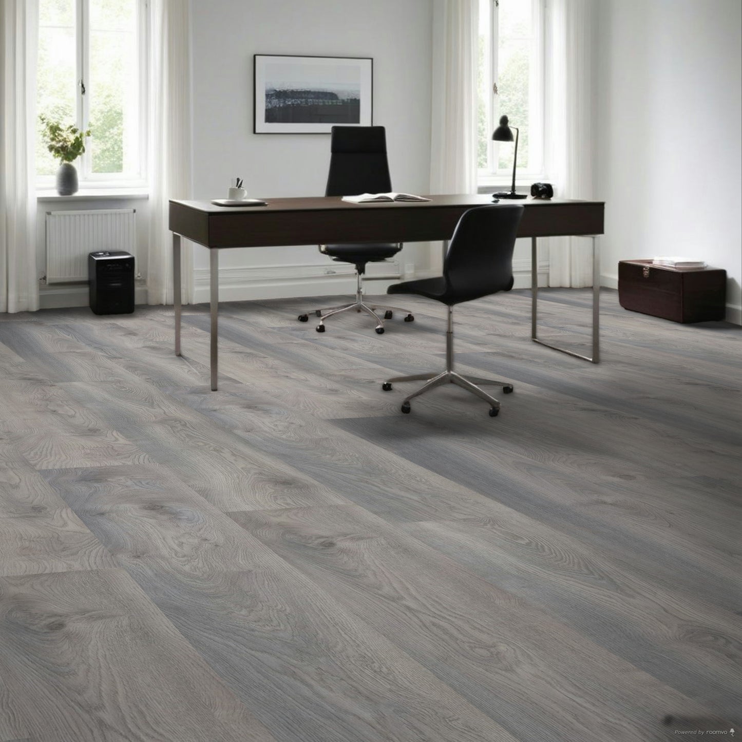 Piso laminado Mamut Plus 10 mm Macro Oak Light Grey