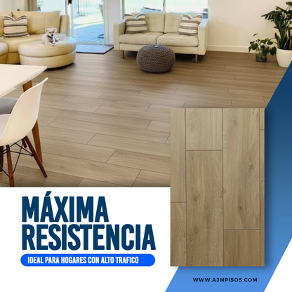 Piso Laminado Krono Swiss Walnut Lucerne - 7 mm