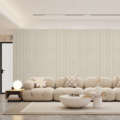 Painel de parede ondulado natural (Lambrin)
