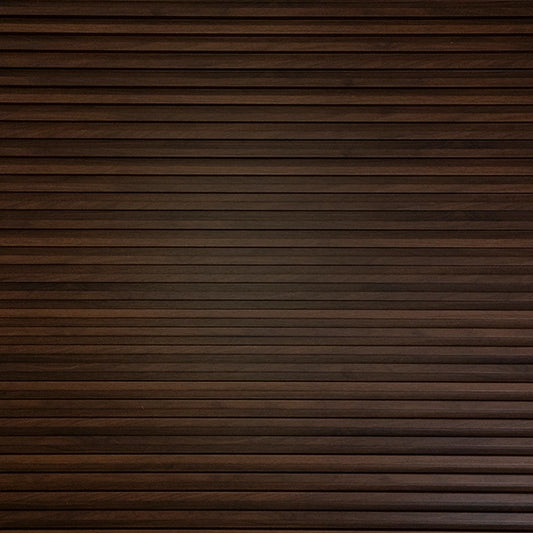 Panel Corrugado Wall Panel Dark Walnut (Lambrin).