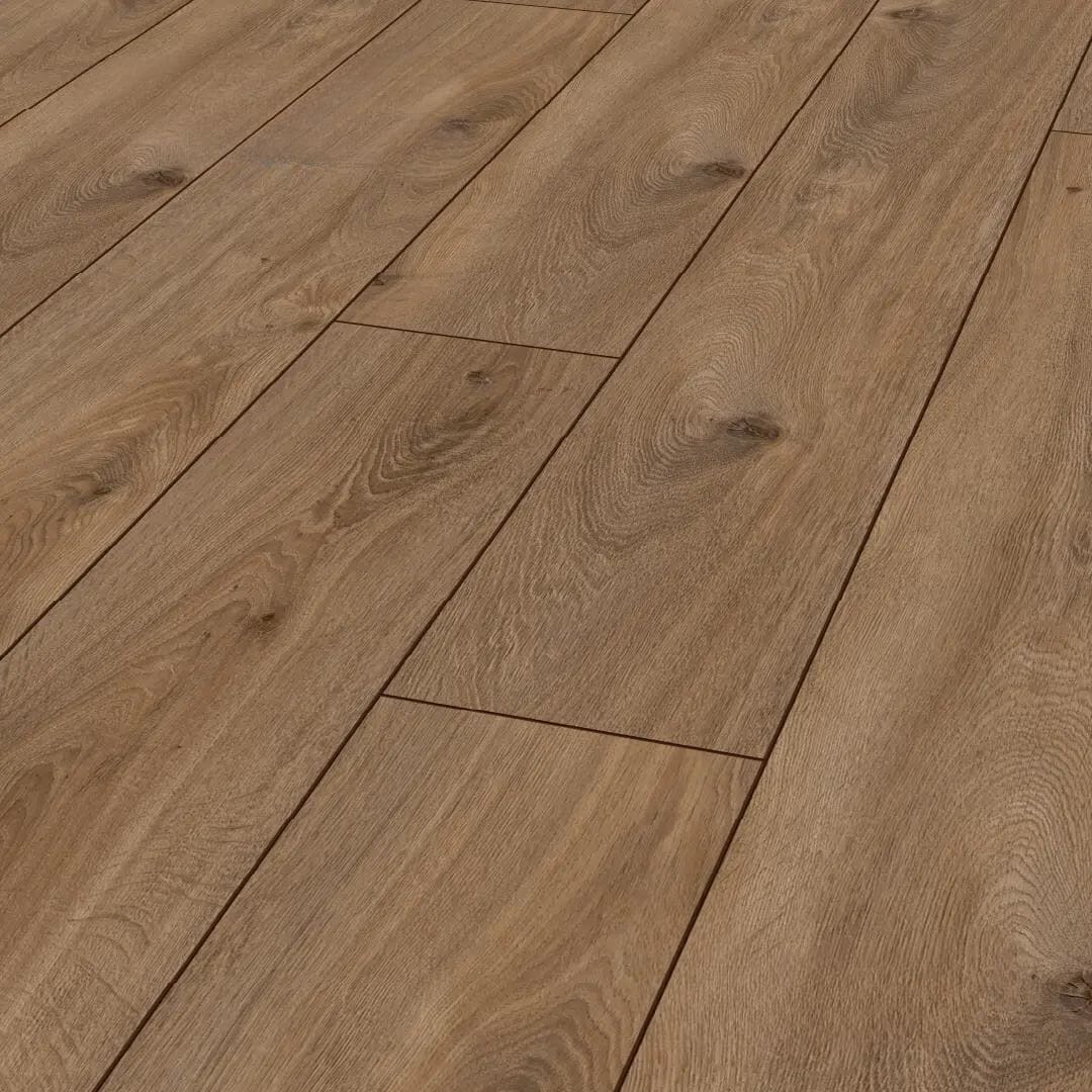 Piso Laminado Krono Swiss Walnut Lucerne - 7 mm.