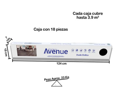 Duela Vinílica HAI 3104 (Caja de 3.9 m²).