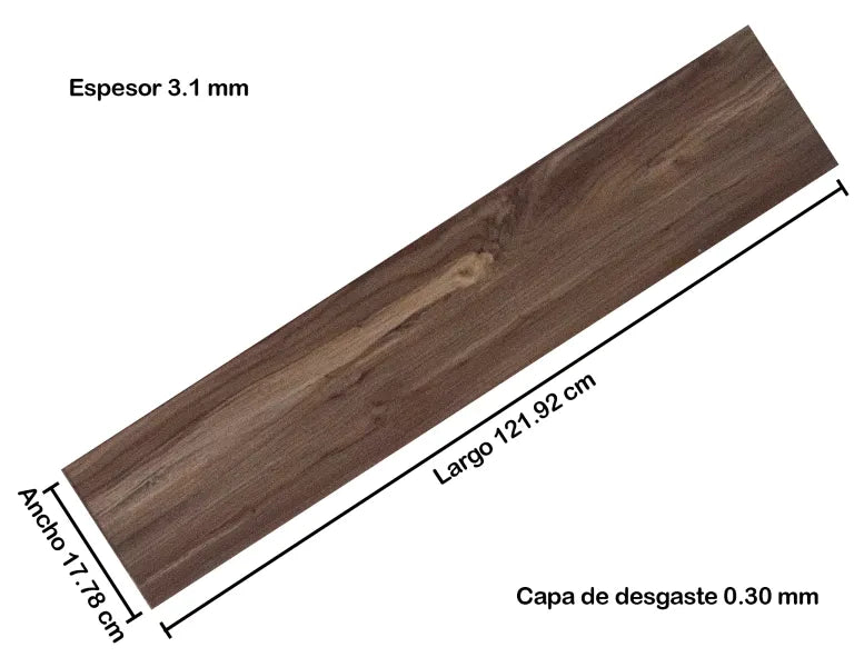 Duela Vinílica HAI 3104 (Caja de 3.9 m²).