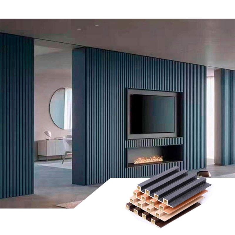 Painel de parede ondulado natural (Lambrin)