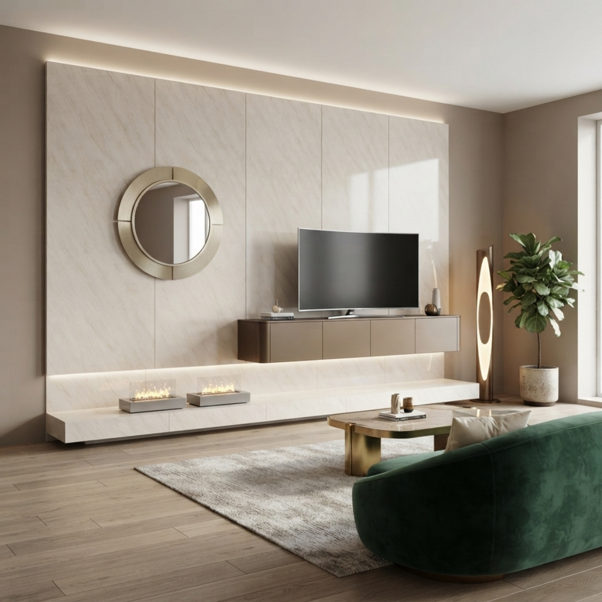 White Marble Wall Panel