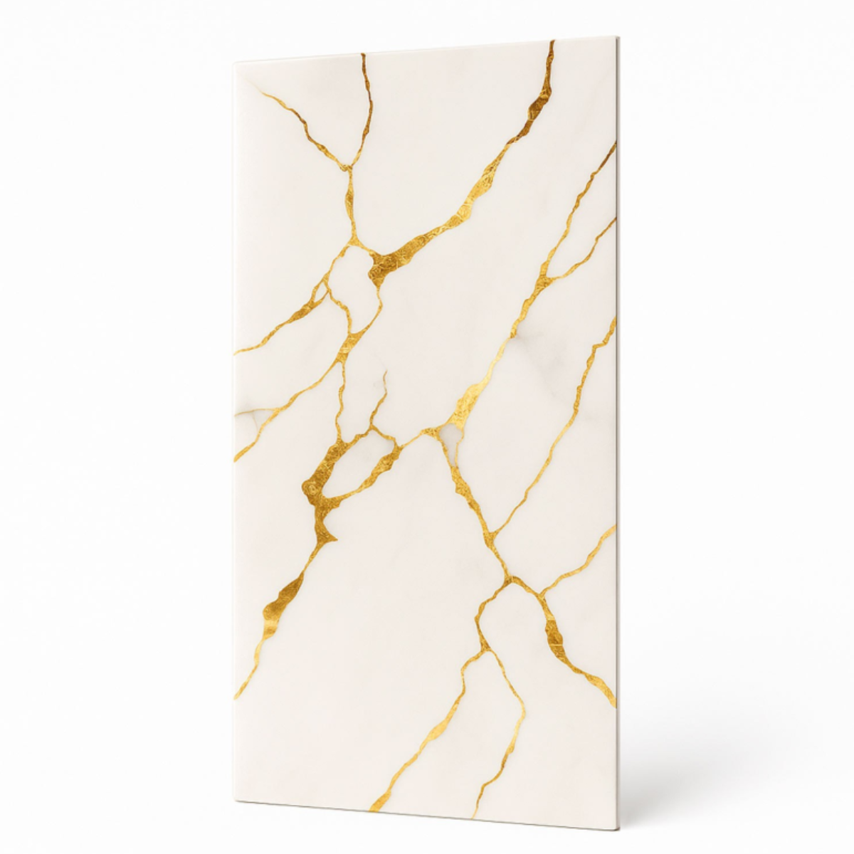 Painel de parede de mármore branco