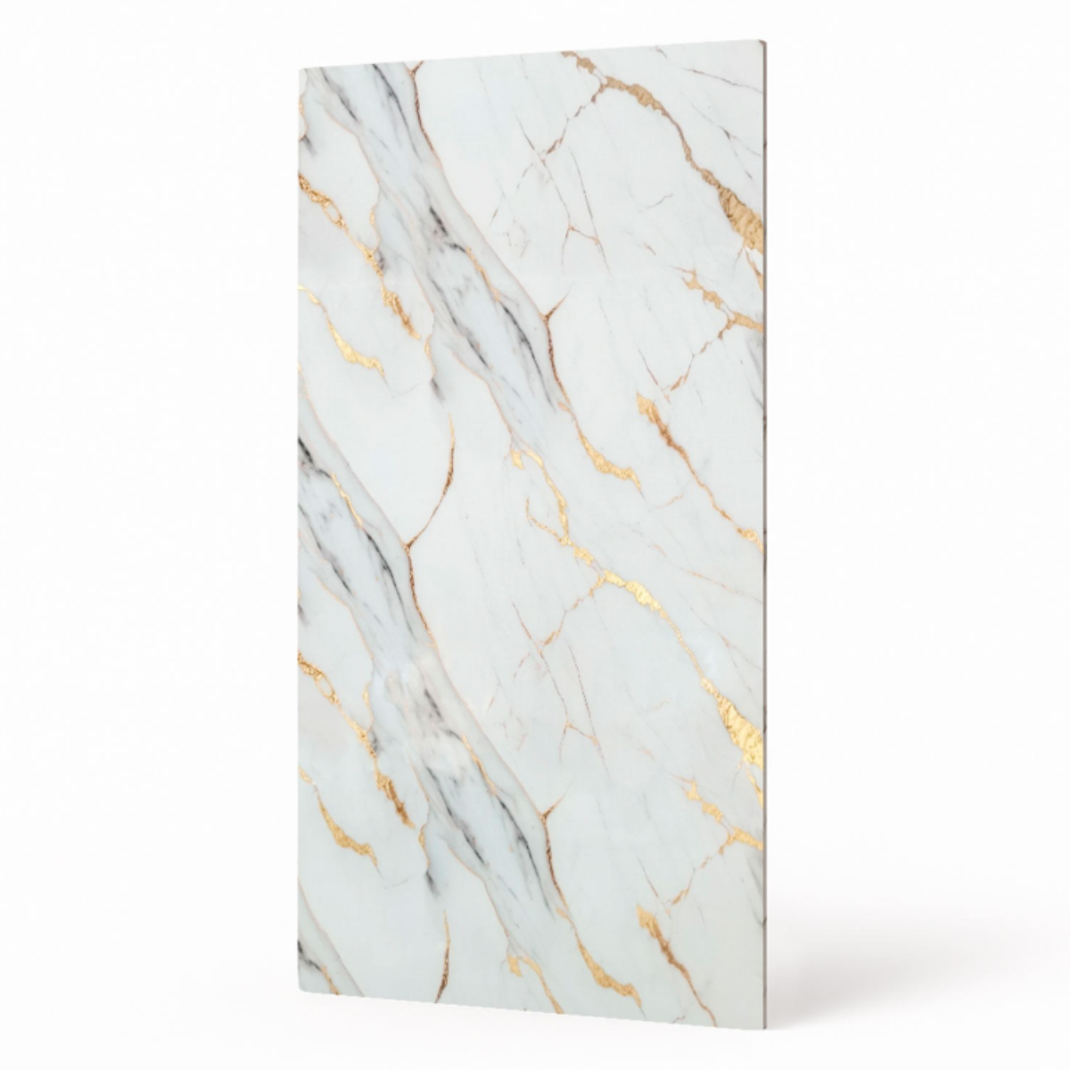 Painel de parede de mármore branco