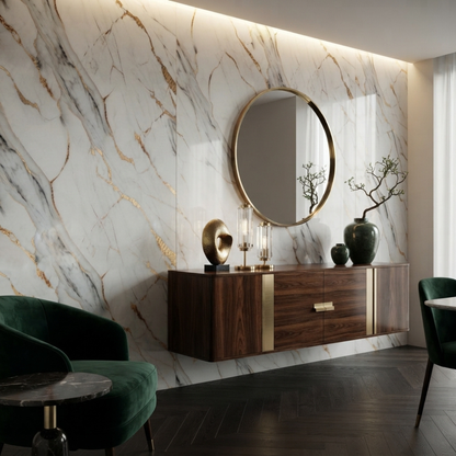 White Marble Wall Panel