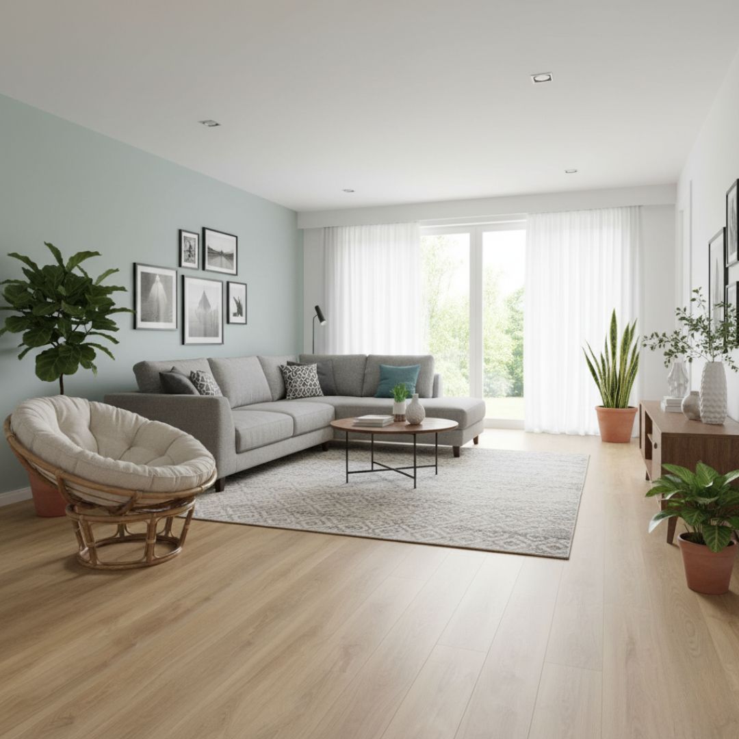 Piso laminado Krono Swiss Walnut Lucerne - 7 mm