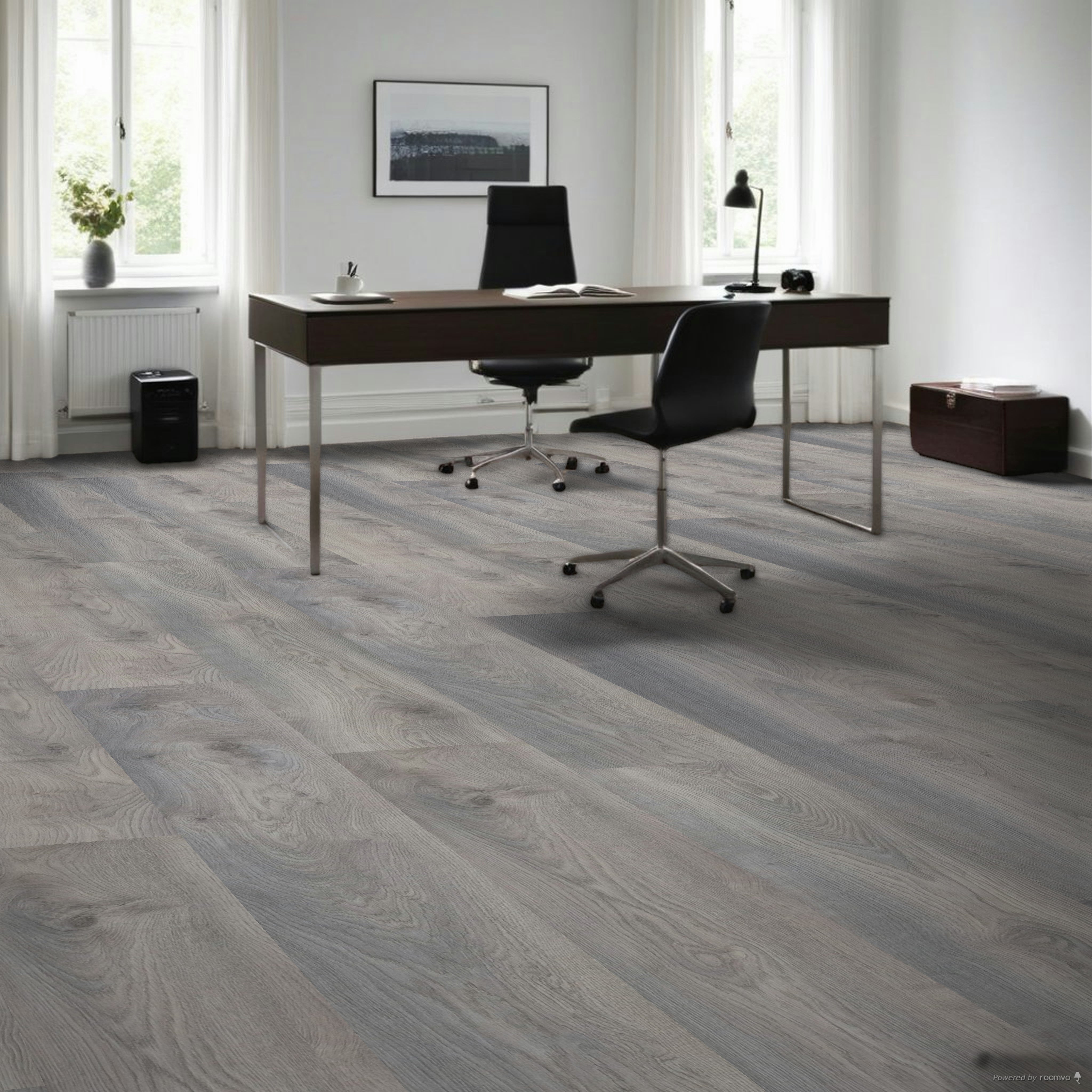 Piso laminado Mamut Plus 10 mm Macro Oak Light Grey